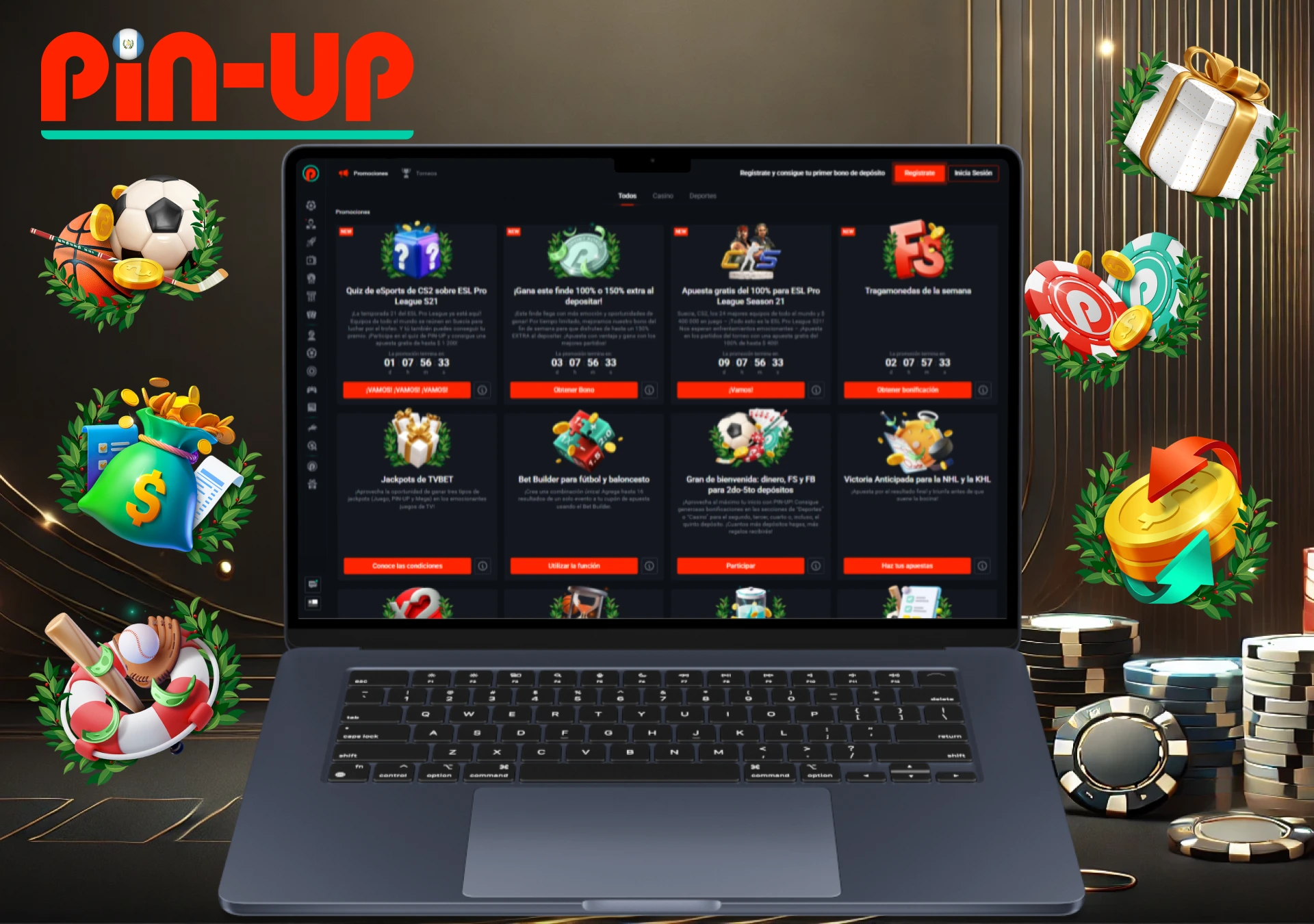 Bonos y promociones en Pin-Up: ofertas especiales para nuevos usuarios.